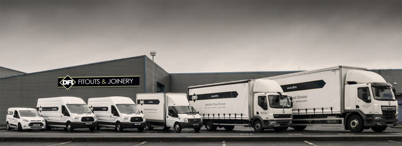 Joinery Facility and delivery vans