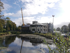 Still Tower Roof Lift Royal Oak Distillery