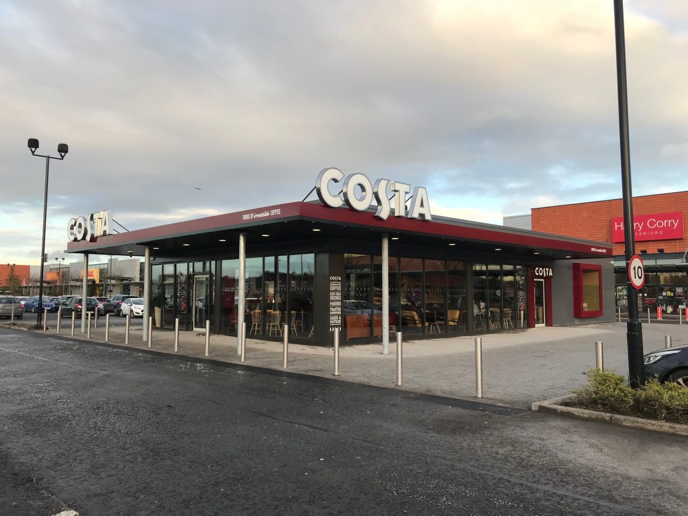 costa coffee unit