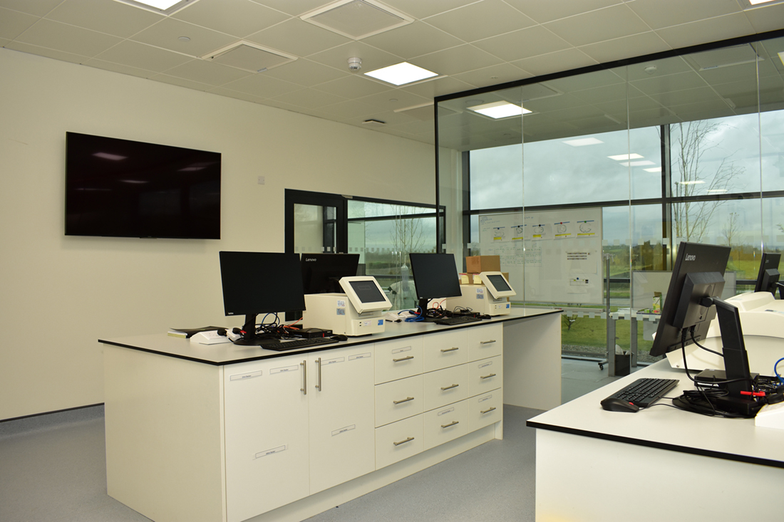 Greenfield Global Portlaoise Lab Fitout